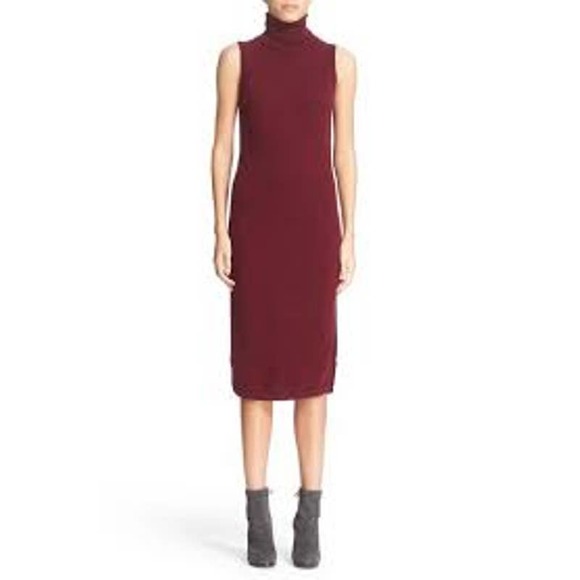 Autumn Cashmere sleeveless turtleneck sheath dress - Picture 1 of 8